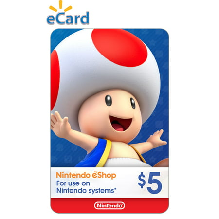 Nintendo eShop $5 Gift Card, Nintendo [Digital (Best Nintendo 64 Fighting Games)