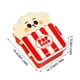 thumbnail image 2 of Fiambrera con Forma de Hamburguesa y Papas Fritas | Contenedor de Almuerzo Hermético, Seguro para Alimentos, para Oficina y Escuela | Portátil con Pulsera para Utensilios Incorporada | Divisor Extraí, 2 of 5