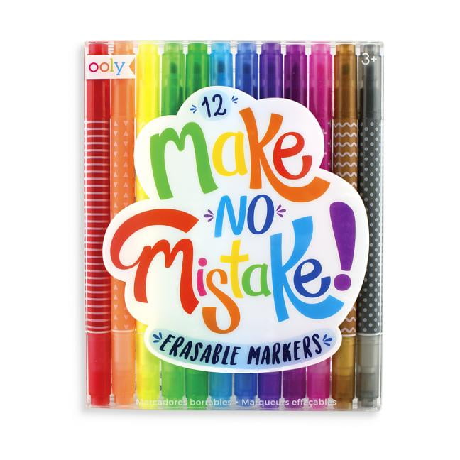 Make No Mistake Erasable Markers Set of 12 (Other)