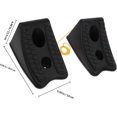 thumbnail image 2 of Generic Car Wheel Chocks Easy to Store Handle Rope 2pcs Rubber, 2 of 6