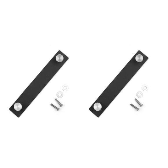 Toystoory Tiradores de cajón de cuero suave, armarios, cajones, tiradores, muebles, cocina, dormitorio, perillas de puerta, herrajes para granja Type1 NO1