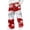 Pink, variant on Leidass Mens Christmas Printed Corduroy Pants Elastic Drawstring Waist Loose Straight Leg Full Length Holiday Casual Trousers with Side Pockets Beige 4XL
