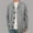 Gray, variant on KeShDi Trench Coat Men Long Sleeve Oversize Turndown Collar Casual Solid Knitted Cardigan Sweater Coat Navy XL