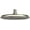 Brushed Nickel, variant on Riobel 408 2 GPM Single Function Rain Shower Head - Nickel