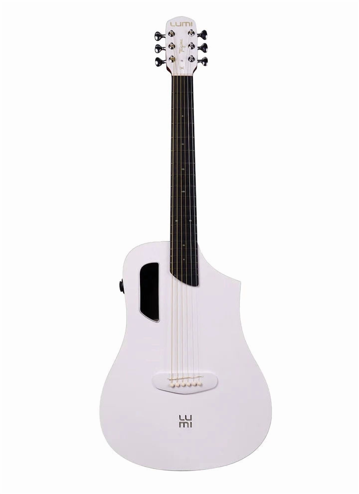 Tagima LUMI - X WHS Acoustic Guitar - White Sparkle