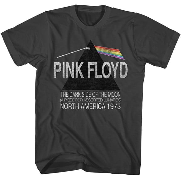 Pink Floyd North America 1972 Smoke Adult T-Shirt