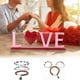 thumbnail image 2 of Pulsera elástica con cuentas y letras rotas para regalo de San Valentín y Navidad. Detergente para detergente., 2 of 5