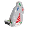 thumbnail image 2 of Balery Merry Christmas Gnome1 Funda de Asiento para Auto con Diseño - Cubierta Frontal Suave y Transpirable con Protector Antideslizante- 1 Unidad, 2 of 5
