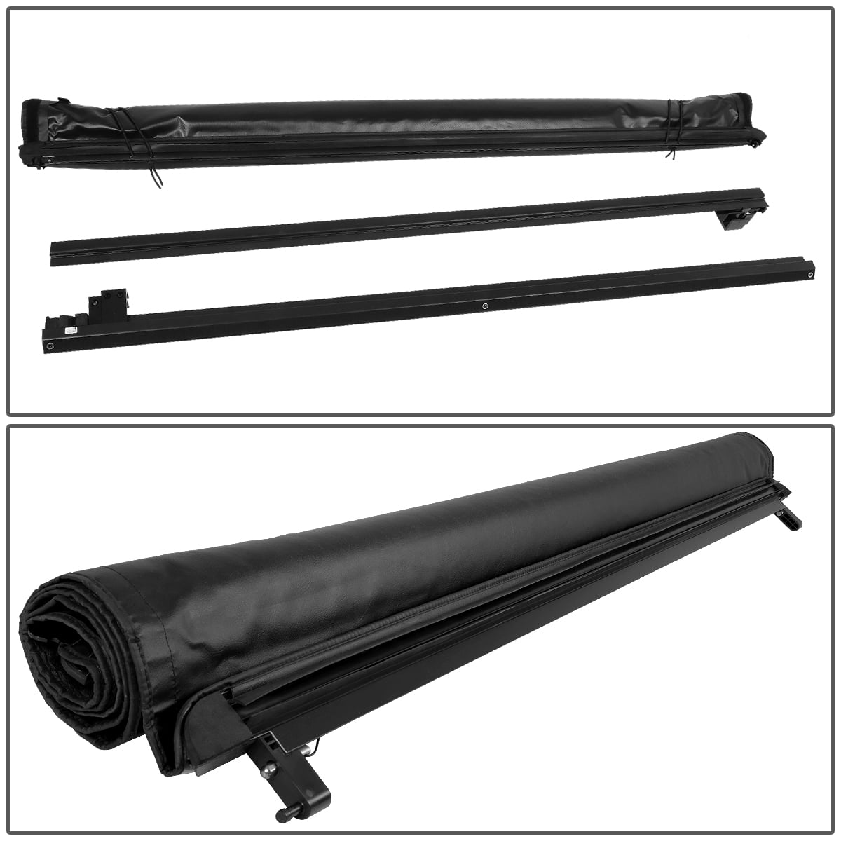 DNA Motoring For 04-12 Chevy Colorado/GMC Canyon 5'3" Bed Soft Vinyl Roll-up Tonneau Cover