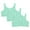 Green, variant on Women's Sports Tank Top Bras 3-Pack,Green - 2XL