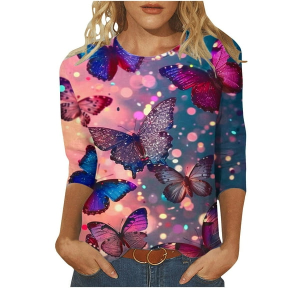 SHE IS My Items Long Sleeve Shirts for Women Cotton V Neck Long Sleeve Shirts for Women White Long Sleeve Blouse for Women Dressy Casual Basic V Neck Tees for Women Plus Size