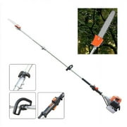 Anqidi 52CC 2 Stroke Petrol Gas Pole Saw Chainsaw Tree Pruner with 7.5ft Pole for Sawing Branches, Single Cylinder Air-Cooled