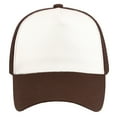 thumbnail image 5 of Falari 12 Pack Bulk Wholesale Mesh Trucker Hats 5 Panel Baseball Caps for Men and Women - Brown, 5 of 7