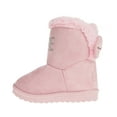 thumbnail image 2 of bebe Sherpa Lined Microsuede Winter Boots for Toddler Girls, Size 6, 2 of 7