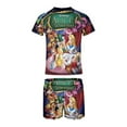 thumbnail image 5 of Alice in Wonderland Boys Two Piece Rash Guard Swimsuits Kids Short Sleeve Swimwear Sets Bathing Suit, 5 of 7