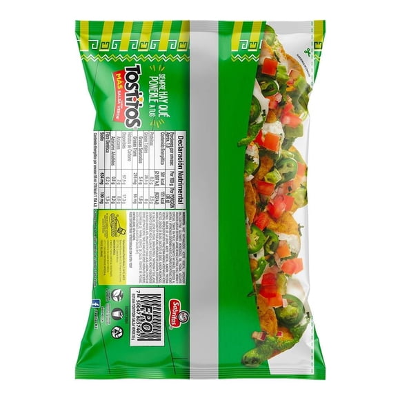 Botana Sabritas Tostitos salsa verde 55 g
