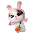 thumbnail image 1 of BEADCEST Bunny Felting Kit Multi Color Wool Kit for DIY Art Craft Enthusiasts Holiday 1 Set, 1 of 8