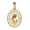 Gold, variant on NFTIGB Virgin Mary Pendant Exquisite Carving Titanium Steel Jewelry For Men Women Daily Wear Golden 10 inches / 25.4 cm Chain Religious Amulet Perfect For First Communion Gift Giving