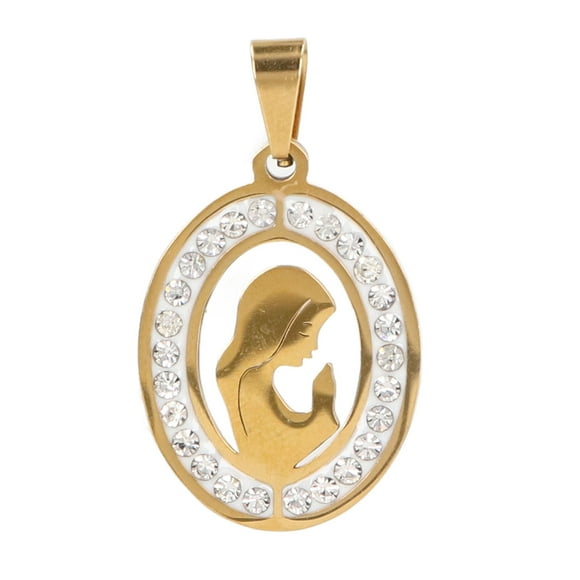 Virgin Mary Jewelry,Virgin Mary Pendant Exquisite Virgin Pendant Virgin Mary Pendantfor Men Ultimate Comfort