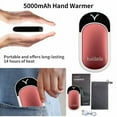thumbnail image 5 of 2024 New Sunset lamp C307 Hand warmer power bank Usb Rechargeable Hand Warmer 5000mah, 5 of 5
