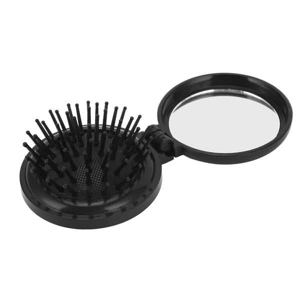 Cepillo De Espejo, Cepillo De Cojín Ergonómico Portátil ABS Para Cabello Lacio Para Viajes A Casa