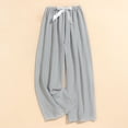 thumbnail image 3 of HomeGardon Pants for Women Women's Casual Elastic Waist Wide Leg Pants,Free Size, 3 of 3