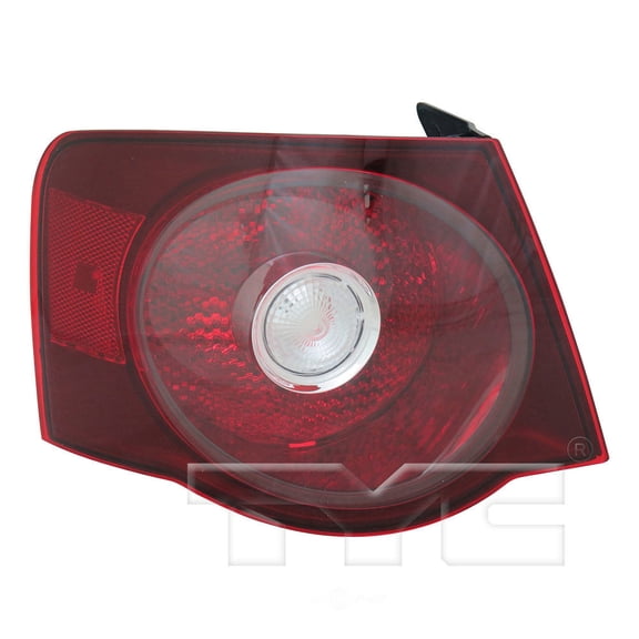 TYC 11-11468-00-9 Capa Certified Tail Light Assembly Fits select: 2009-2010 VOLKSWAGEN JETTA, 2008 VOLKSWAGEN GLI