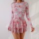 thumbnail image 5 of Traje de baño de una pieza para mujer, conjuntos de bikini para mujer, trajes de surf de manga larga para mujer, shorts, trajes de buceo con almohadillas en el pecho y sin soportes de acero, trajes de, 5 of 5