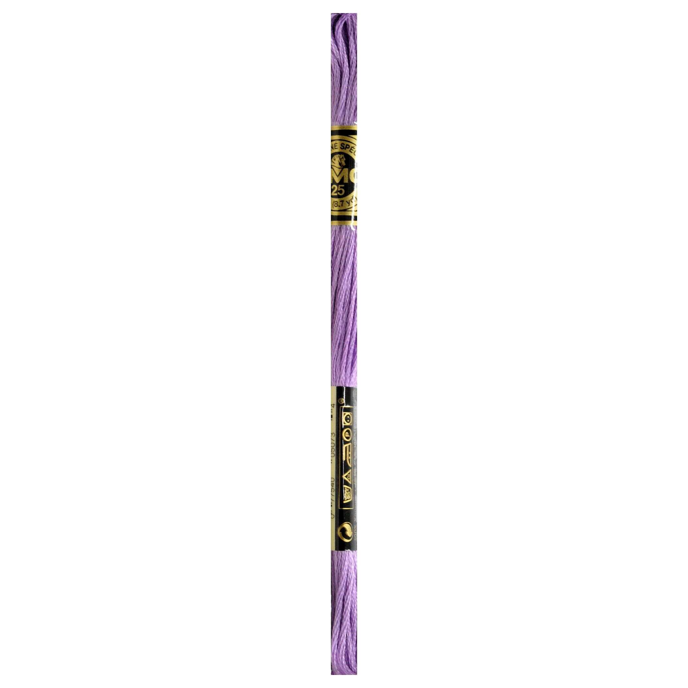 (2 pack) DMC Mouline 117-209 Six-Strand Embroidery Floss, Dark Lavender, 8.7 yd