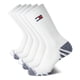 thumbnail image 1 of Calcetines redondos Tommy Hilfiger Performance Stretch, paquete de 5, blancos, 1 of 6