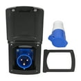 32A 220V?250V RV External Power Outlet Box 3 Pin Plug Socket Waterproof