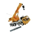 thumbnail image 1 of 1:24 Remote Control Crane Toy Truck with Flashing Lights Kids Toy Gift, 1 of 9