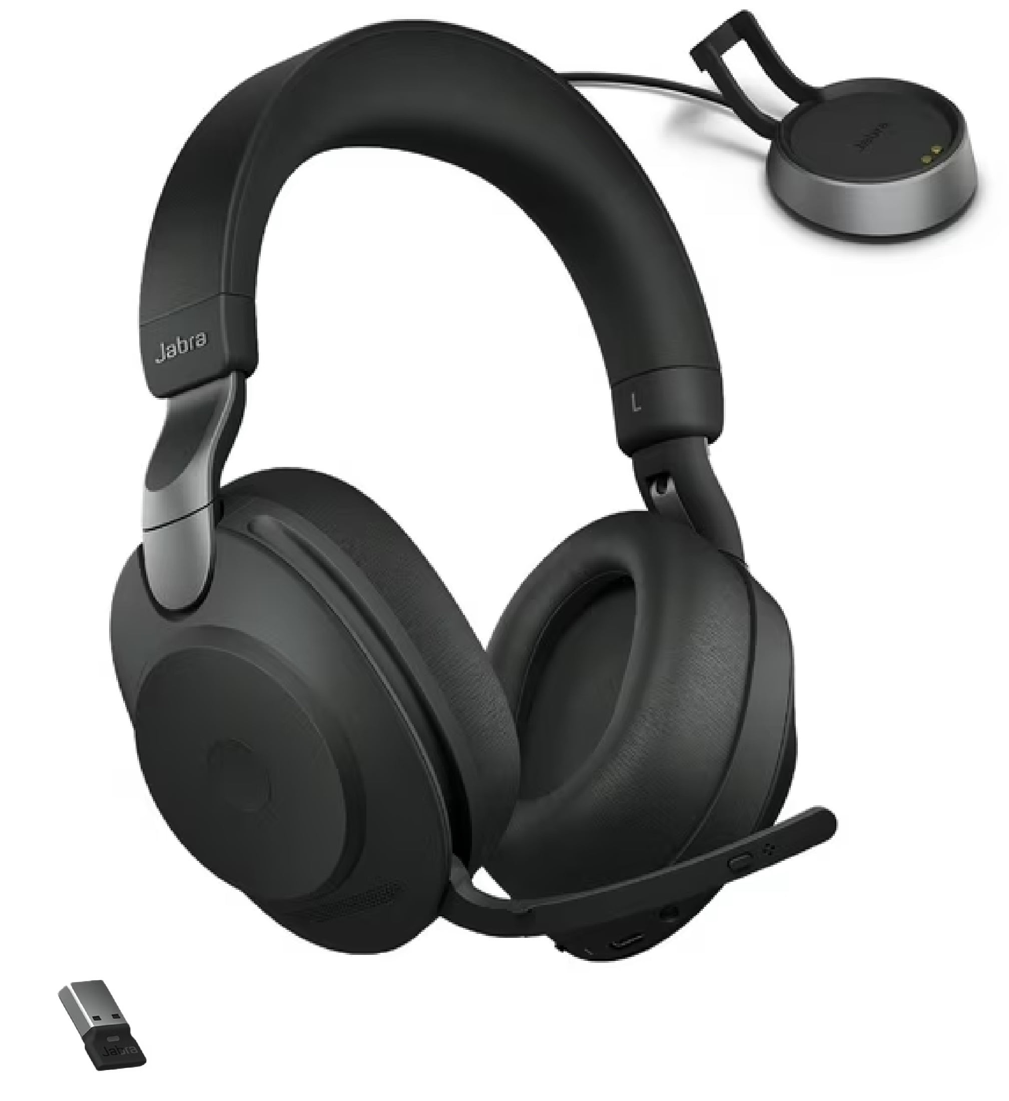 Jabra Evolve2 Buds - USB-A UC - Wireless Charging Pad True