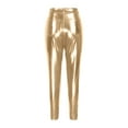 thumbnail image 5 of REALiKUN Faux Leather Pants for Women Sexy Mid Waist Faux Leather Leggings Stretch Leather Pleather Pants, 5 of 6