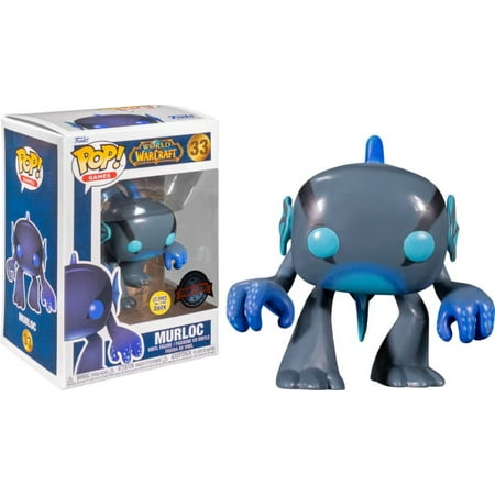 World of Warcraft Murloc Black Glow Blizzard 30th Anniversary Funko POP! Viny
