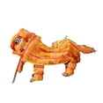 thumbnail image 2 of Marioneta china León juguete 2025 Artesanías hechas a mano fiesta de regalo de Año Nuevo Chino Amarillo, 2 of 9