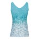 thumbnail image 5 of Tops casuales sexys con cuello en V de verano sin mangas para mujer Tops de chaleco sin mangas con estampado regular Fridja gh6989, 5 of 9