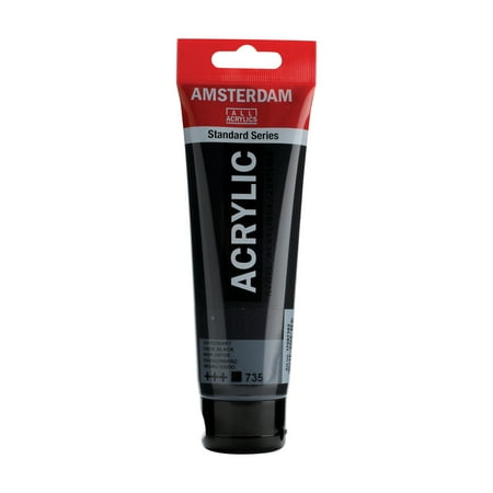 UPC: 8712079158545 | Amsterdam Standard Series Acrylic Paint 120ml Oxide Black