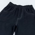 thumbnail image 5 of fatyb Girls Wide Leg Pants High Elastic Waistband Casual Trousers with Pockets Kids Girls Fashion Long Pants, 5 of 6