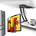 thumbnail image 2 of CPDD Chargeur de Cuisine 2 en 1 Compatible avec Support iPad Support de Tablette de Cuisine Réglable Compatible avec Tablettes/chargeur iPad Pro 12.9/7/Air/Mini, Galaxy Tab S3 9.7 Noir, 2 of 9