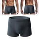 thumbnail image 2 of Men's Boxer Briefs 5 Piece Set Cotton Underwear with U Convex Pouch Breathable Fabric Comfort Support Underpants 8866 black dark gray XX, 2 of 4