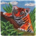 thumbnail image 1 of MesaSe Latch Hook Rug Kits  Halloween Wizard | Home Carpet Rug Making Canvas Kits 50×38cm/20*15in, 1 of 8