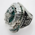 thumbnail image 3 of 2025 Eagles Tribute Ring – RB #26 Philadelphia Championship Replica – Size 10 – Silver Fan Collectible, 3 of 6