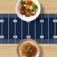 thumbnail image 2 of Touchdown Football Table Runner - Football Decorations for Party & Birthday Blue Fantasy Table Runner, 13x72 Inch Football Tablecloth, Sports Themed Kitchen Dining Room Decor, 2 of 6