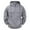 Gray, variant on Men's Zipper Cardigan Hoodie Solid Color Long Sleeve Casual Sweater Jacket