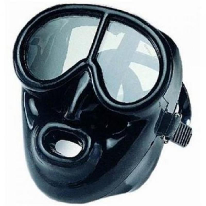 Full Face Black Rubber Dive Mask Scuba Mask