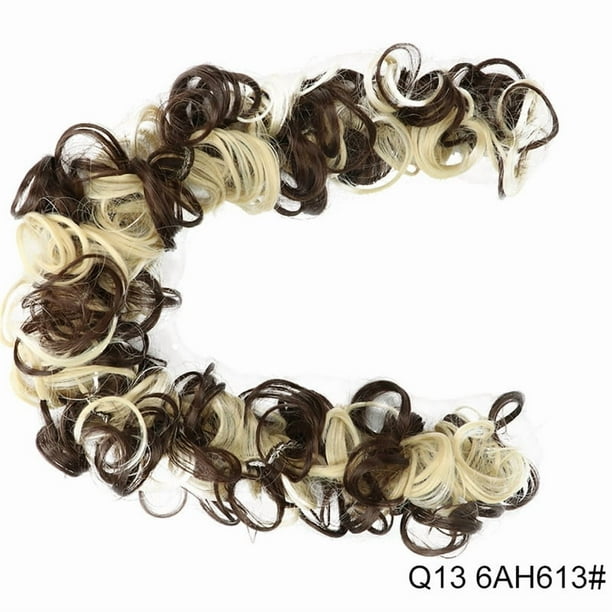 XmhyTop-A Moño grande de 80 cm, moño y donut, fibra de alta temperatura para recogidos naturales, ideal para cabello grueso o fino y peinados de boda, H03