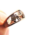 thumbnail image 2 of Elephant Ring Band  Ring for Women Rose Gold Plated Crystal Ginger Lyne Collection Size 5, 2 of 5
