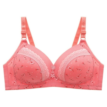 

Azrian Deals Bras for Women Comfortable Plus Size Breathable Bra Underwear No Rims Clearance