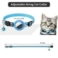 thumbnail image 2 of Anti-Lost Cat Collar for Airtag GPS Tracker With Bell Cats Necklace Kitten, 2 of 6